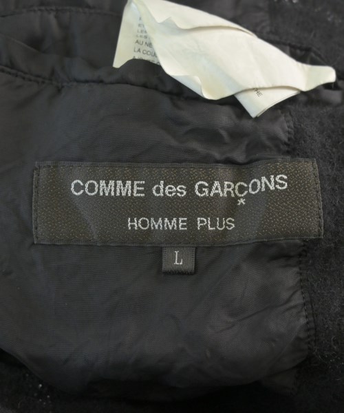 COMME des GARCONS HOMME PLUS（コムデギャルソンオムプリュス）カジュアルジャケット 黒 サイズ:L メンズ/2200665698019