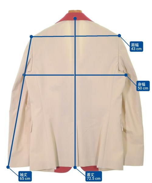 COMME des GARCONS HOMME PLUS（コムデギャルソンオムプリュス）ジャケット ベージュ サイズ:S メンズ/2200666118011