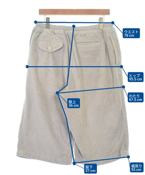 COMME des GARCONS HOMME PLUS（コムデギャルソンオムプリュス）ショートパンツ グレー サイズ:S メンズ/2200666328298