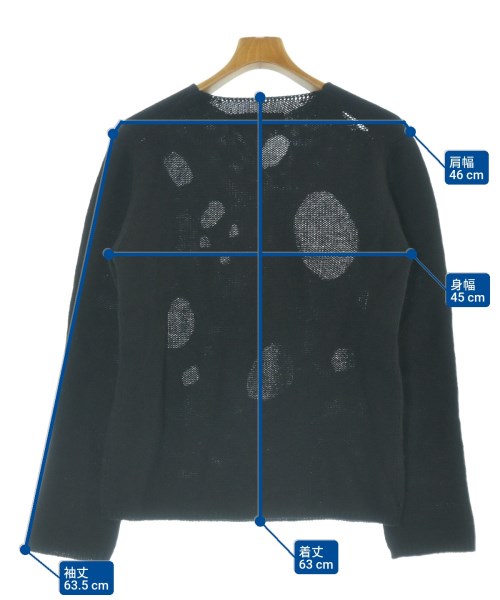 COMME des GARCONS HOMME PLUS（コムデギャルソンオムプリュス）ニット・セーター 黒 サイズ:S メンズ/2200666328434