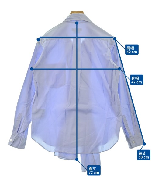 COMME des GARCONS HOMME PLUS（コムデギャルソンオムプリュス）カジュアルシャツ 紫 サイズ:XS メンズ/2200666328465