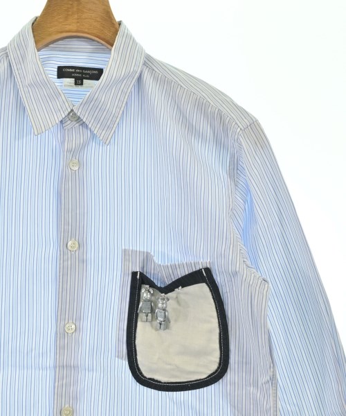 COMME des GARCONS HOMME PLUS（コムデギャルソンオムプリュス）カジュアルシャツ 青 サイズ:XS メンズ/2200666328472