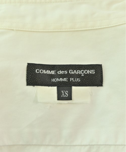 COMME des GARCONS HOMME PLUS（コムデギャルソンオムプリュス）カジュアルシャツ 白 サイズ:XS メンズ/2200666328489