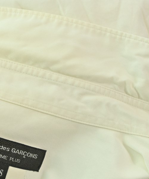 COMME des GARCONS HOMME PLUS（コムデギャルソンオムプリュス）カジュアルシャツ 白 サイズ:XS メンズ/2200666328489