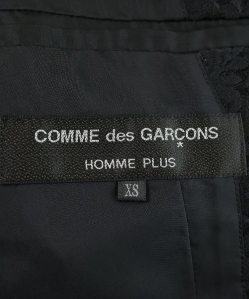 COMME des GARCONS HOMME PLUS（コムデギャルソンオムプリュス）ジャケット 黒 サイズ:XS メンズ/2200664492045
