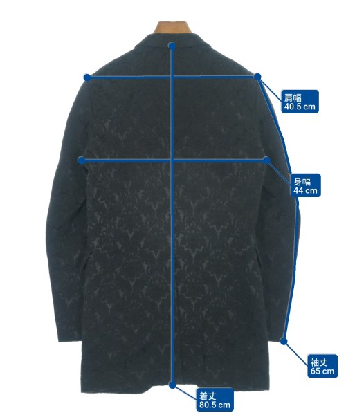 COMME des GARCONS HOMME PLUS（コムデギャルソンオムプリュス）ジャケット 黒 サイズ:XS メンズ/2200664492045