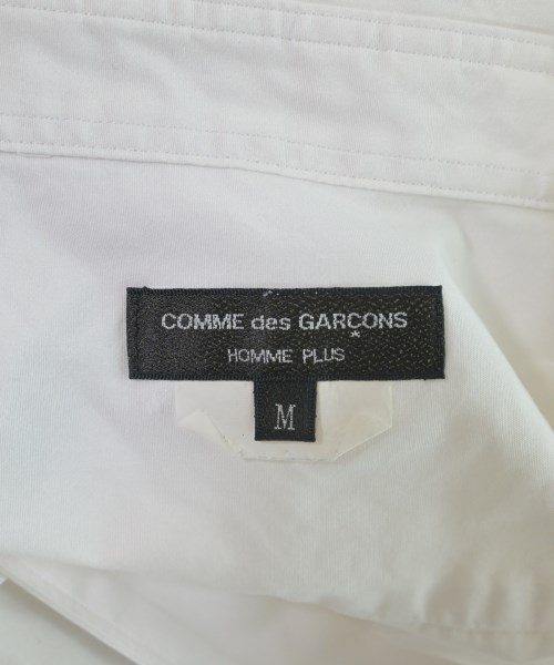 COMME des GARCONS HOMME PLUS（コムデギャルソンオムプリュス）カジュアルシャツ 白 サイズ:M メンズ/2200663348022