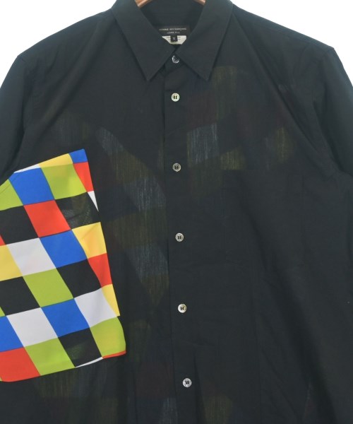 COMME des GARCONS HOMME PLUS（コムデギャルソンオムプリュス）カジュアルシャツ 黒 サイズ:M メンズ/2200663348053
