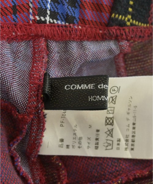 COMME des GARCONS HOMME PLUS（コムデギャルソンオムプリュス）その他 赤 サイズ:M メンズ/2200663348107
