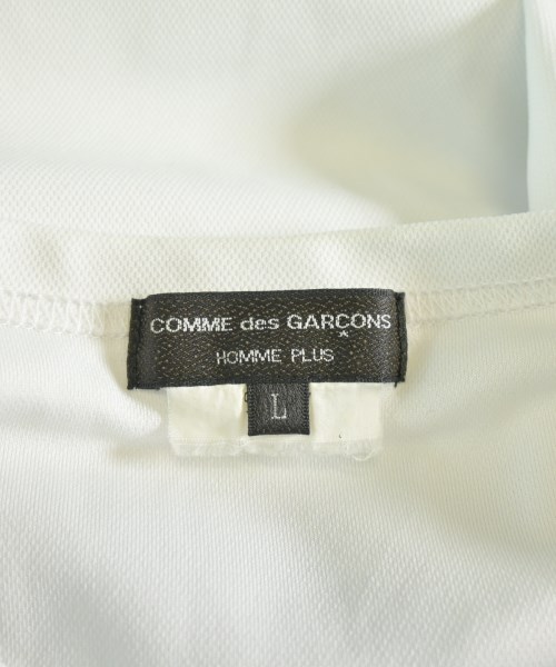 COMME des GARCONS HOMME PLUS（コムデギャルソンオムプリュス）Tシャツ・カットソー 白 サイズ:L メンズ/2200663348190