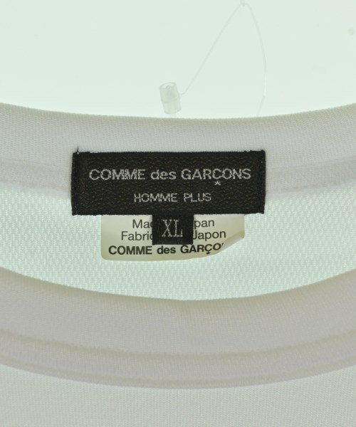 COMME des GARCONS HOMME PLUS（コムデギャルソンオムプリュス）Tシャツ・カットソー 白 サイズ:XL メンズ/2200667561076