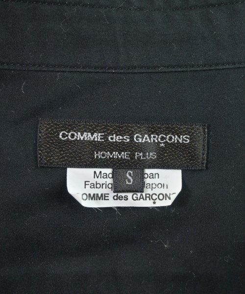 COMME des GARCONS HOMME PLUS（コムデギャルソンオムプリュス）カジュアルシャツ 黒 サイズ:S メンズ/2200667645011