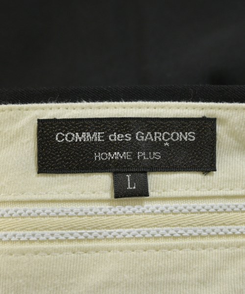 COMME des GARCONS HOMME PLUS（コムデギャルソンオムプリュス）スラックス 黒 サイズ:L メンズ/2200667947092
