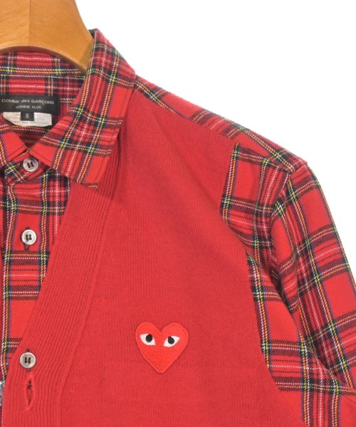 COMME des GARCONS HOMME PLUS（コムデギャルソンオムプリュス）カジュアルシャツ 赤 サイズ:S メンズ/2200668007108