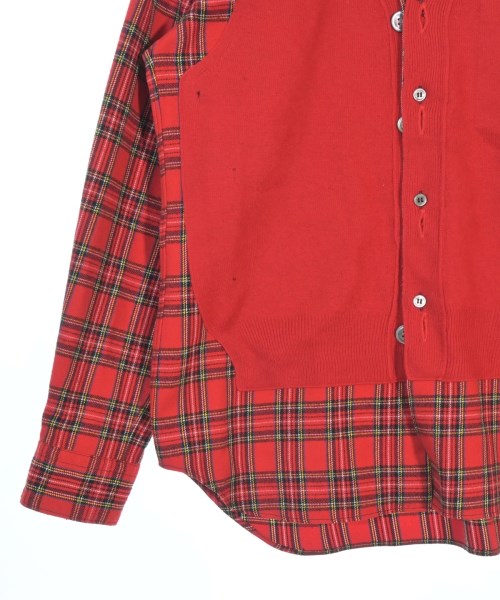 COMME des GARCONS HOMME PLUS（コムデギャルソンオムプリュス）カジュアルシャツ 赤 サイズ:S メンズ/2200668007108