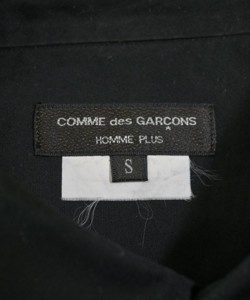 COMME des GARCONS HOMME PLUS（コムデギャルソンオムプリュス）カジュアルシャツ 黒 サイズ:S メンズ/2200668081023