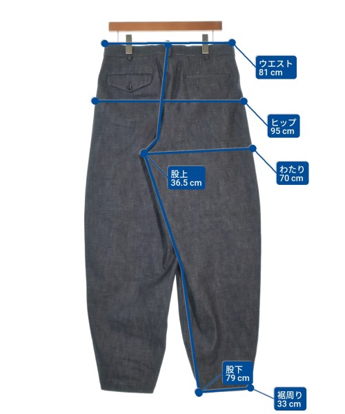 COMME des GARCONS HOMME PLUS（コムデギャルソンオムプリュス）デニムパンツ 紺 サイズ:S メンズ/2200668679039