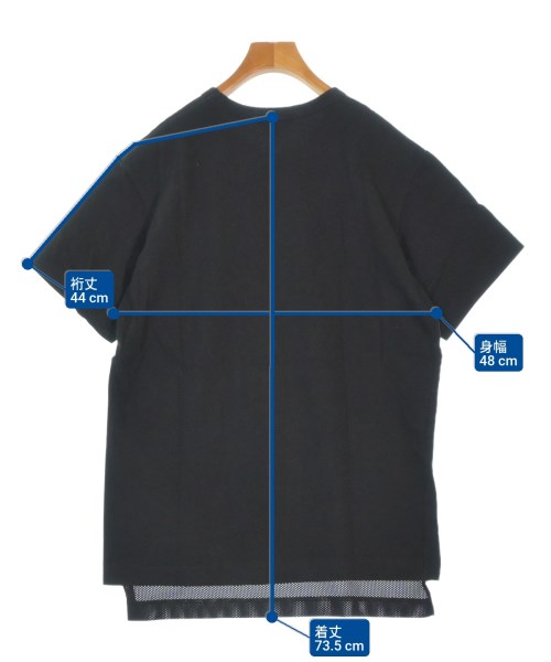 COMME des GARCONS HOMME PLUS（コムデギャルソンオムプリュス）Tシャツ・カットソー 黒 サイズ:M メンズ/2200669330175