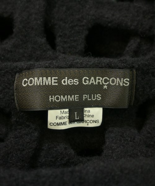 COMME des GARCONS HOMME PLUS（コムデギャルソンオムプリュス）ニット・セーター 黒 サイズ:L メンズ/2200670482047