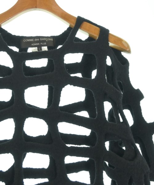 COMME des GARCONS HOMME PLUS（コムデギャルソンオムプリュス）ニット・セーター 黒 サイズ:L メンズ/2200670482047