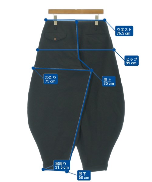 COMME des GARCONS HOMME PLUS（コムデギャルソンオムプリュス）その他 黒 サイズ:S メンズ/2200670972029