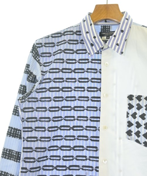 COMME des GARCONS HOMME PLUS（コムデギャルソンオムプリュス）カジュアルシャツ 青 サイズ:XS メンズ/2200671288013