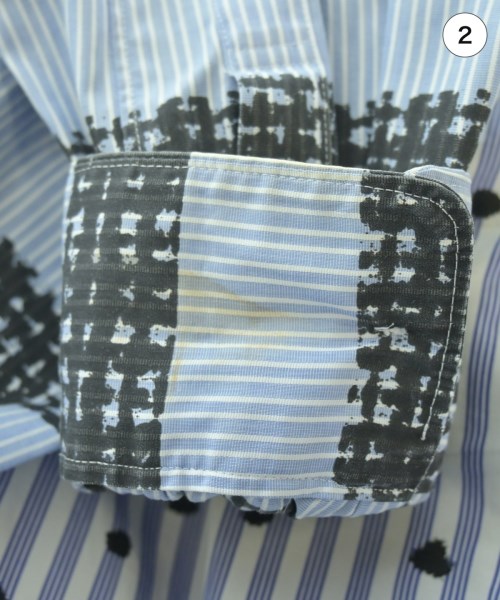 COMME des GARCONS HOMME PLUS（コムデギャルソンオムプリュス）カジュアルシャツ 青 サイズ:XS メンズ/2200671288013