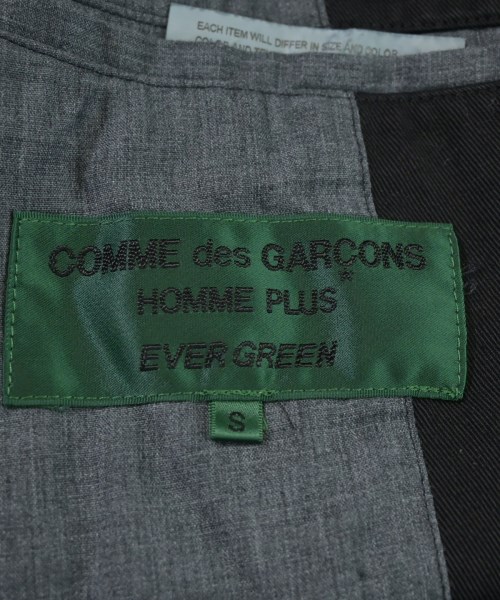 COMME des GARCONS HOMME PLUS（コムデギャルソンオムプリュス）カジュアルジャケット 黒 サイズ:S メンズ/2200671658038