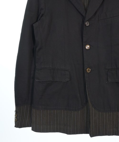 COMME des GARCONS HOMME PLUS（コムデギャルソンオムプリュス）カジュアルジャケット 黒 サイズ:S メンズ/2200671658038