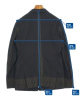 COMME des GARCONS HOMME PLUS（コムデギャルソンオムプリュス）カジュアルジャケット 黒 サイズ:S メンズ/2200671658038