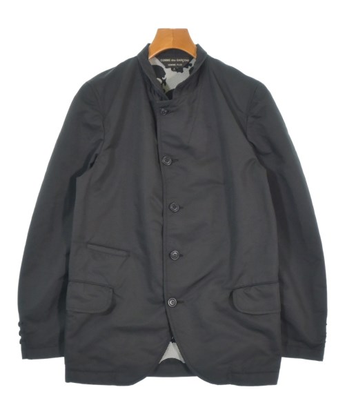 COMME des GARCONS HOMME PLUS(コムデギャルソンオムプリュス)カジュアルジャケット 黒 サイズ:S/2200672407079
