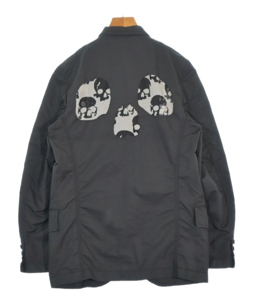 COMME des GARCONS HOMME PLUS（コムデギャルソンオムプリュス）カジュアルジャケット 黒 サイズ:S メンズ/2200672407079