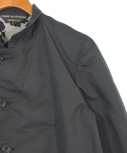 COMME des GARCONS HOMME PLUS（コムデギャルソンオムプリュス）カジュアルジャケット 黒 サイズ:S メンズ/2200672407079