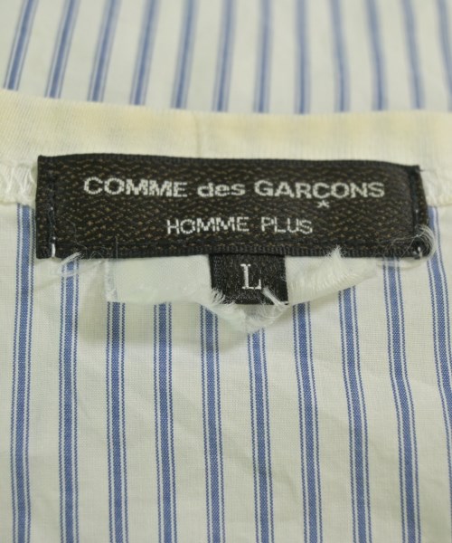 COMME des GARCONS HOMME PLUS（コムデギャルソンオムプリュス）Tシャツ・カットソー 白 サイズ:L メンズ/2200728723191