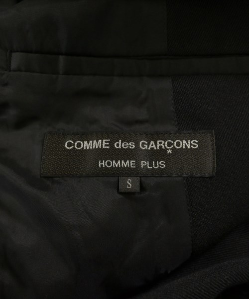COMME des GARCONS HOMME PLUS（コムデギャルソンオムプリュス）カジュアルジャケット 黒 サイズ:S メンズ/2200729924023