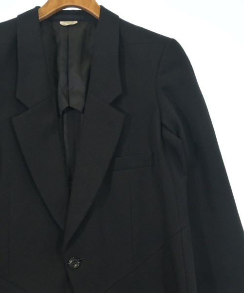 COMME des GARCONS HOMME PLUS（コムデギャルソンオムプリュス）カジュアルジャケット 黒 サイズ:S メンズ/2200729924023