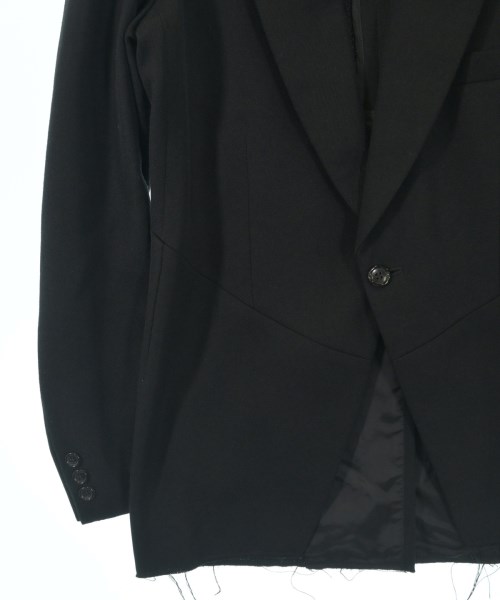 COMME des GARCONS HOMME PLUS（コムデギャルソンオムプリュス）カジュアルジャケット 黒 サイズ:S メンズ/2200729924023