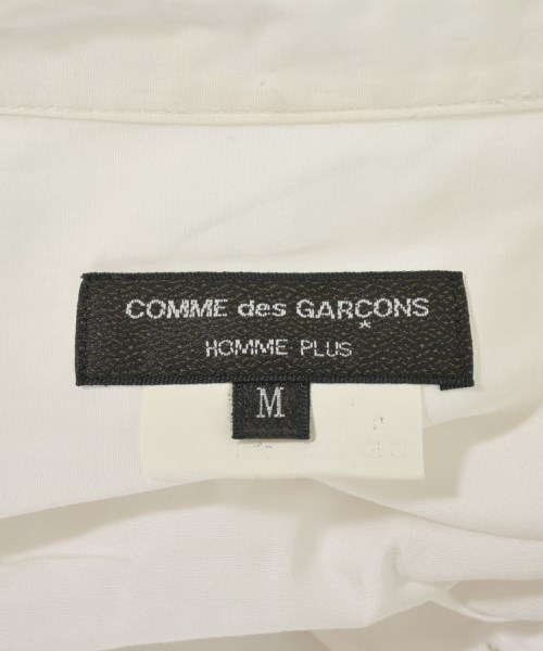 COMME des GARCONS HOMME PLUS（コムデギャルソンオムプリュス）カジュアルシャツ 白 サイズ:M メンズ/2200730262015