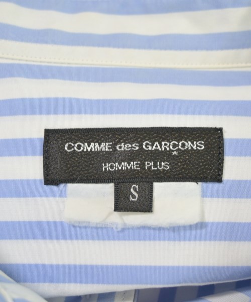 COMME des GARCONS HOMME PLUS（コムデギャルソンオムプリュス）カジュアルシャツ 青 サイズ:S メンズ/2200730262022