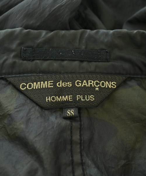 COMME des GARCONS HOMME PLUS（コムデギャルソンオムプリュス）カジュアルジャケット 黒 サイズ:SS メンズ/2200730804017