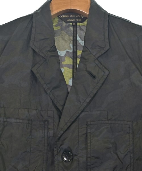 COMME des GARCONS HOMME PLUS（コムデギャルソンオムプリュス）カジュアルジャケット 黒 サイズ:SS メンズ/2200730804017
