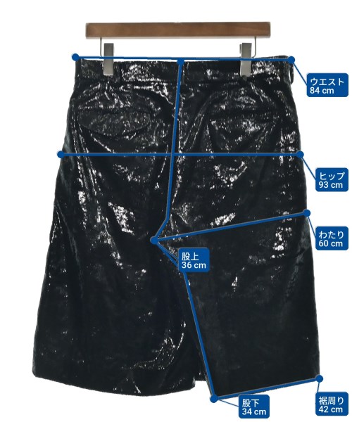 COMME des GARCONS HOMME PLUS（コムデギャルソンオムプリュス）ショートパンツ 黒 サイズ:M メンズ/2200731151110