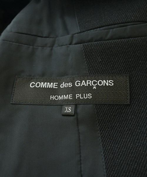 COMME des GARCONS HOMME PLUS（コムデギャルソンオムプリュス）テーラードジャケット 黒 サイズ:XS メンズ/2200731434015