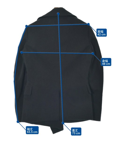 COMME des GARCONS HOMME PLUS（コムデギャルソンオムプリュス）テーラードジャケット 黒 サイズ:XS メンズ/2200731434015