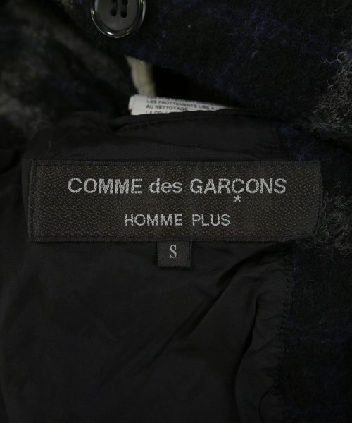 COMME des GARCONS HOMME PLUS（コムデギャルソンオムプリュス）コート 黒 サイズ:S メンズ/2200731699018