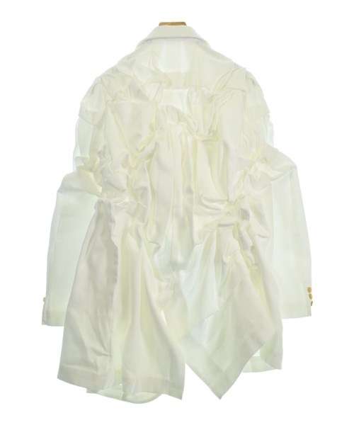 COMME des GARCONS HOMME PLUS（コムデギャルソンオムプリュス）カジュアルジャケット 白 サイズ:S メンズ/2200732003012
