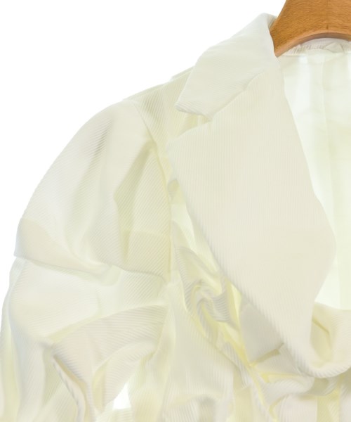 COMME des GARCONS HOMME PLUS（コムデギャルソンオムプリュス）カジュアルジャケット 白 サイズ:S メンズ/2200732003012