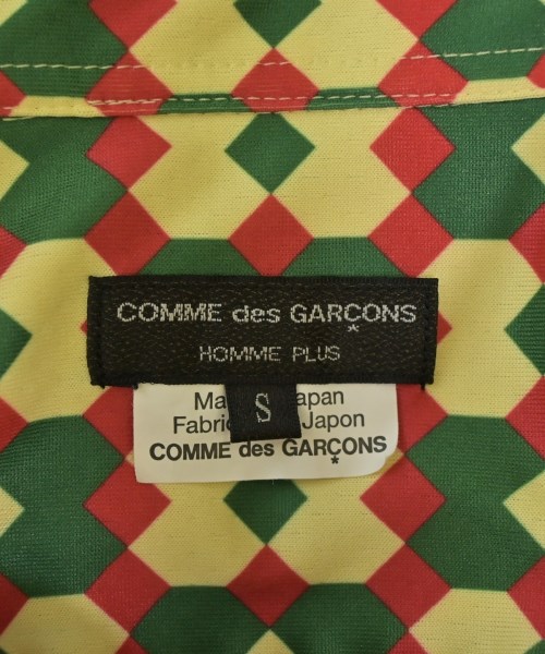 COMME des GARCONS HOMME PLUS（コムデギャルソンオムプリュス）カジュアルシャツ 緑 サイズ:S メンズ/2200732089047