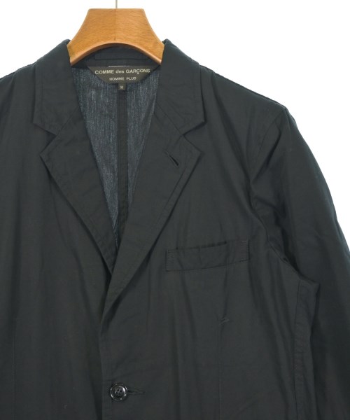 COMME des GARCONS HOMME PLUS（コムデギャルソンオムプリュス）カジュアルジャケット 黒 サイズ:M メンズ/2200732680015