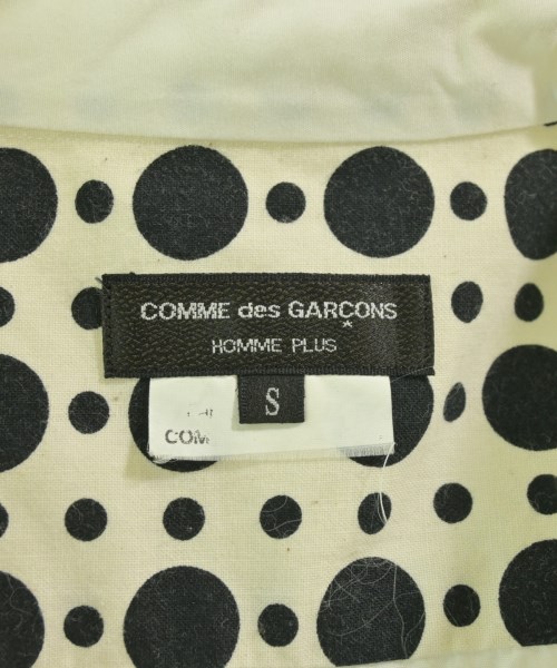 COMME des GARCONS HOMME PLUS（コムデギャルソンオムプリュス）カジュアルシャツ 白 サイズ:S メンズ/2200725593018